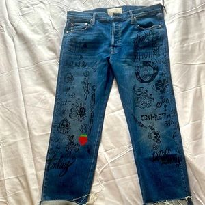 Brand new mother jeans